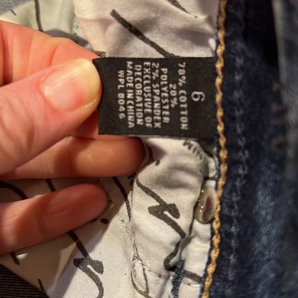 3/$20 NWOT INC Denim Boot Leg Regular Fit Stretchy Jeans - Picture 6 of 6